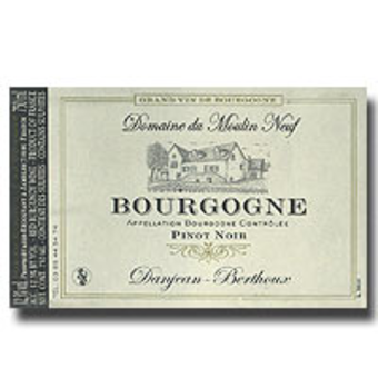 Label shot for 2005 Danjean Berthoux Bourgogne Rouge
