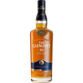 Bottle shot for  Glenlivet 18yr