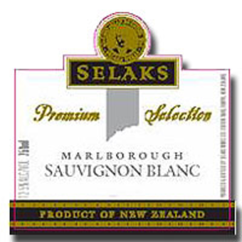 Label shot for 2005 Selaks Sauvignon Blanc