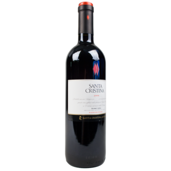 Bottle shot for 2010 Antinori Santa Cristina