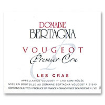 Label shot for 2005 Bertagna Vougeot Les Cras