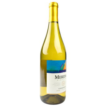 Bottle shot for 2010 Meridian Chardonnay Santa Barbara