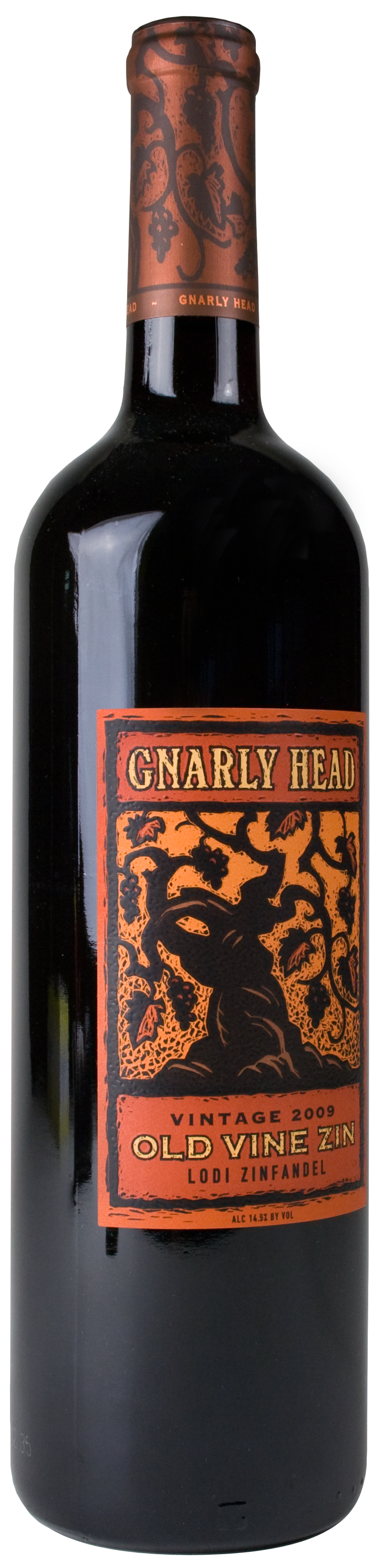 2010 Gnarly Head Zinfandel Wine Library