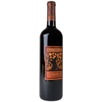 Bottle shot for 2010 Gnarly Head Zinfandel