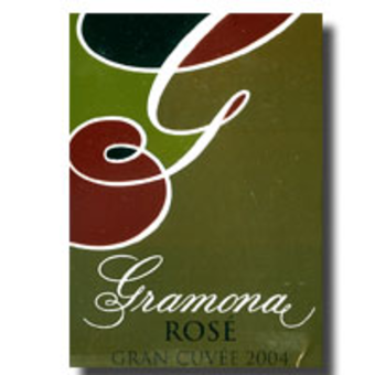 Label shot for 2004 Gramona Brut Rose