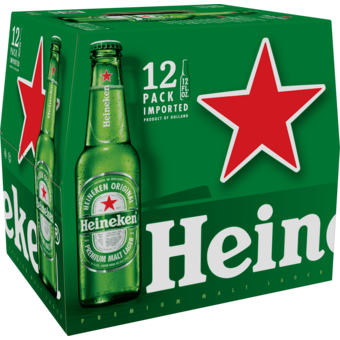 Bottle shot for  Heineken 12pk Bott