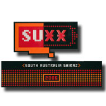 Label shot for 2006 Suxx Shiraz