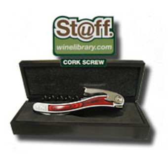 Label shot for  Stuff Library Waiter's Corkscrew W/Wood Case