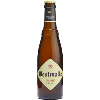 Bottle shot for  Westmalle Trappist Triple Ale