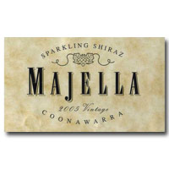 Label shot for 2005 Majella Sparkling Shiraz