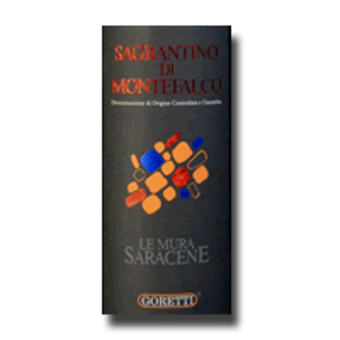 Label shot for 2003 Goretti Le Mura Saracene Sagrantino Di Montefalco