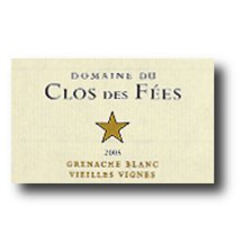 Label shot for 2005 Clos Des Fees Grenache Blanc