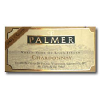 Label shot for 2003 Palmer Reserve Chardonnay