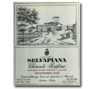 Label shot for 2006 Selvapiana Chianti Rufina