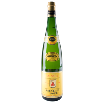 Bottle shot for 2010 Hugel Riesling