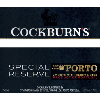 Label shot for  Cockburn's Special Reserve
