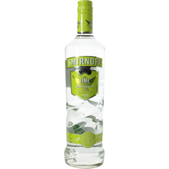 Bottle shot for  Smirnoff Lime Twist