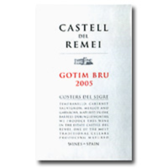 Label shot for 2005 Castell Del Remei Gotim Bru
