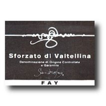 Label shot for 2005 Sandro Fay Sforzato Valtellina