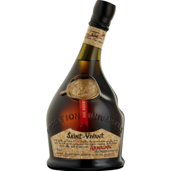 Bottle shot for  St Vivant Armagnac