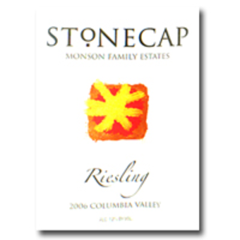 Label shot for 2006 Stonecap Riesling Columbia Valley