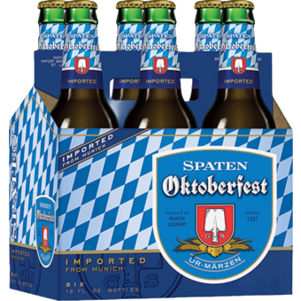 Bottle shot for  Spaten Octoberfest 4 6pk