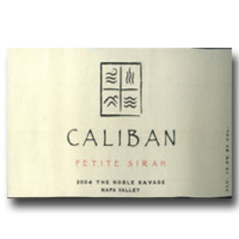Label shot for 2004 Caliban Petite Sirah