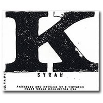 Label shot for 2006 K Vintners Morrison Lane Syrah