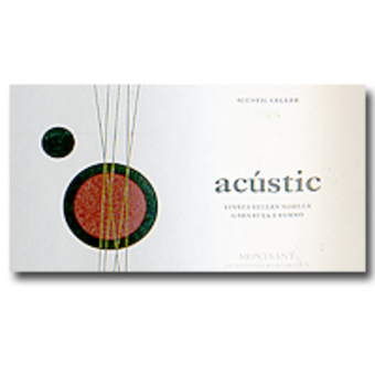 Label shot for 2006 Acustic Montsant