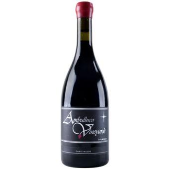 Bottle shot for 2006 Ambullneo Pinot Noir Canis Major