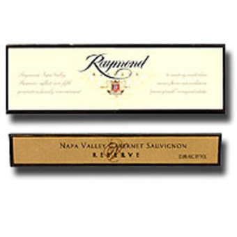 Label shot for 2002 Raymond Reserve Cabernet Sauvignon