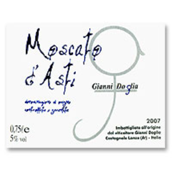 Label shot for 2007 Gianni Doglia Moscato D'asti