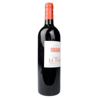 Bottle shot for 2005 Chat Le Thil Comte Clary Rouge