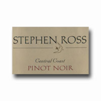 Label shot for 2007 Stephen Ross Pinot Noir Central Coast