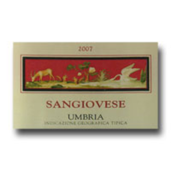 Label shot for 2007 Falesco Sangiovese