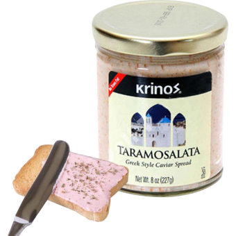Bottle shot for  Krinos Taramosalata