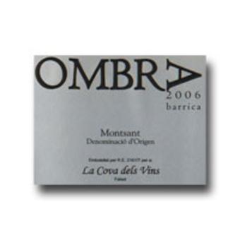 Label shot for 2006 Cova Dels Vins Ombra