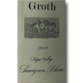 Label shot for 2008 Groth Sauvignon Blanc