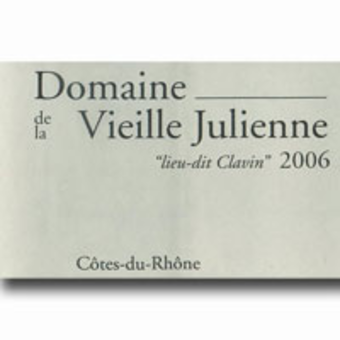 Label shot for 2006 Vieille Julienne Cotes Du Rhone