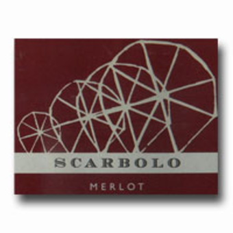 Label shot for 2006 Scarbolo Merlot