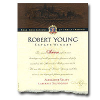 Label shot for 2004 Robert Young Scion Red