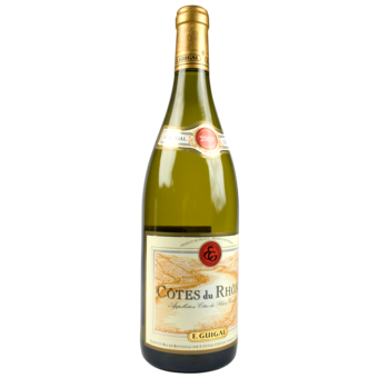 Bottle shot for 2010 Guigal Cotes Du Rhone Blanc