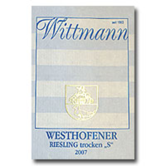 Label shot for 2007 Wittman Westhofener Trocken S Riesling