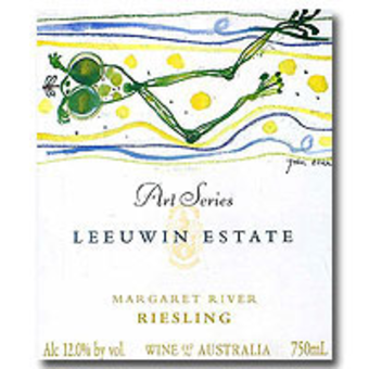 Label shot for 2006 Leeuwin Artist Series Riesling