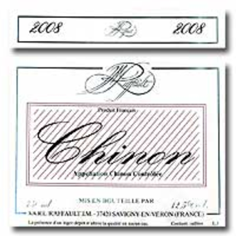 Label shot for 2008 Raffault Chinon Rose
