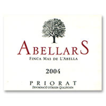 Label shot for 2004 Noguerals Abellars Priorat