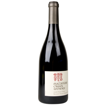 Bottle shot for 2006 Matanzas Creek Pinot Noir