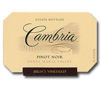 Label shot for 2006 Cambria Julia Vineyard Pinot Noir