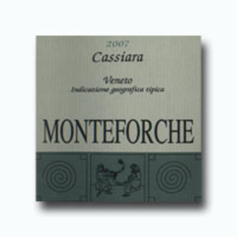 Label shot for 2007 Monteforche Cassiara