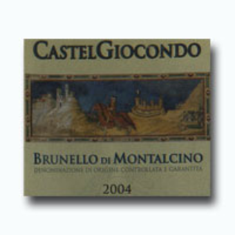 Label shot for 2004 Frescobaldi Brunello Di Montalcino Castelgiocondo